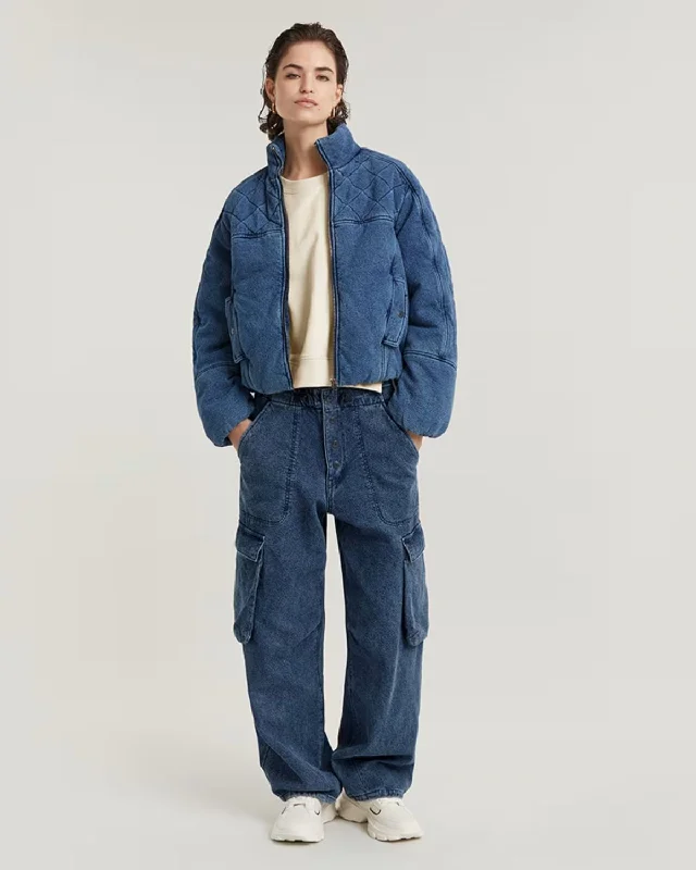 COCOON BOMBER JACKET Denim Jacket Leather Jacket Suede Jacket