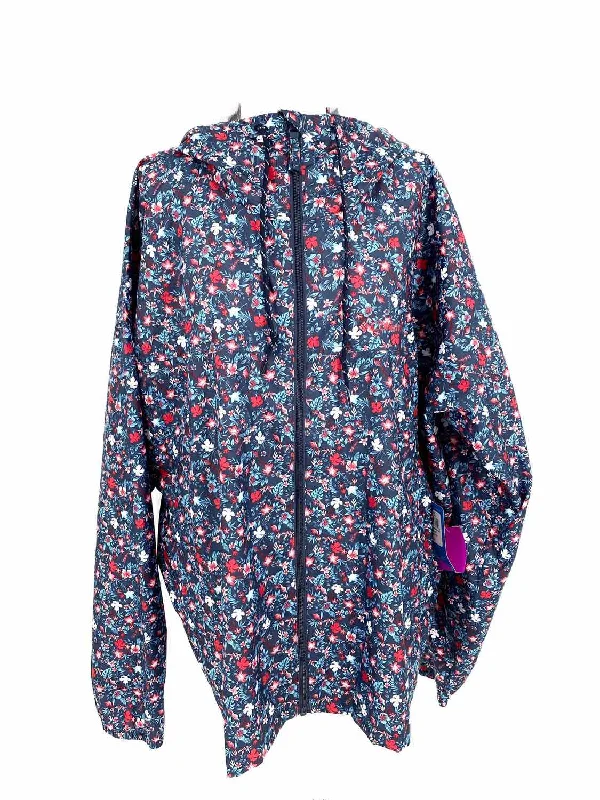 Columbia Women's Navy/Red Windbreaker Polyester Floral hoodie Size 2X Jacket Nylon Jacket Polyester Jacket Spandex Jacket Columbia Women's Navy/Red Windbreaker Polyester Floral hoodie Size 2X Jacket Nylon Jacket Polyester Jacket Spandex Jacket