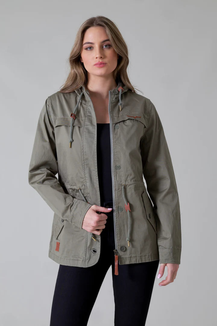 Women's Kimes Ranch Longrider 2 Anorak Jacket Front Pockets Side Pockets Patch Pockets Women's Kimes Ranch Longrider 2 Anorak Jacket Front Pockets Side Pockets Patch Pockets