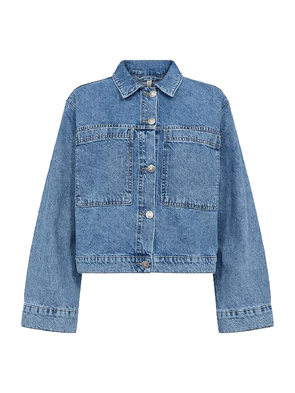 Soya Concept Dolores Denim Jacket Anorak Shell Jacket Lightweight Jacket