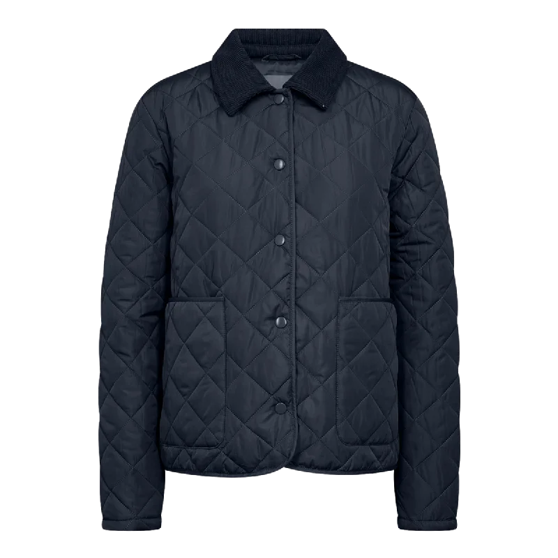 Soya Concept Fenya 66 Quilted Jacket Notch Collar Jacket Peter Pan Collar Jacket Cowl Neck Jacket Soya Concept Fenya 66 Quilted Jacket Notch Collar Jacket Peter Pan Collar Jacket Cowl Neck Jacket