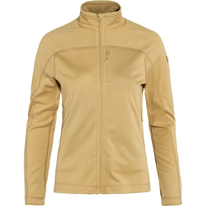 Fjallraven Women's Abisko Lite Fleece Jacket in Dune Beige Trench Coat Raincoat Waterproof Jacket Fjallraven Women's Abisko Lite Fleece Jacket in Dune Beige Trench Coat Raincoat Waterproof Jacket