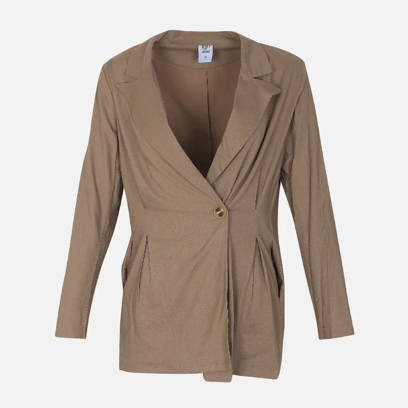 LADIES JACKET Zip Front Button Front Snap Front