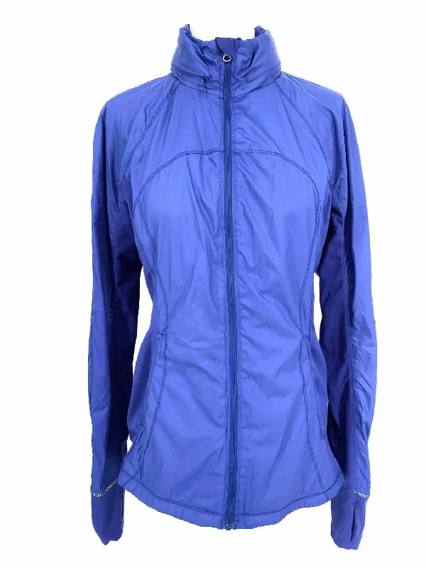 Lululemon Rush Hour Women's Saphire Blue Zip Size 6 Jacket W4IG3S Denim Jacket Leather Jacket Suede Jacket Lululemon Rush Hour Women's Saphire Blue Zip Size 6 Jacket W4IG3S Denim Jacket Leather Jacket Suede Jacket