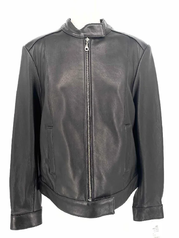 Marvin Richards Women's Black Lamb Leather Size L Jacket Wool Jacket Cashmere Jacket Tweed Jacket Marvin Richards Women's Black Lamb Leather Size L Jacket Wool Jacket Cashmere Jacket Tweed Jacket