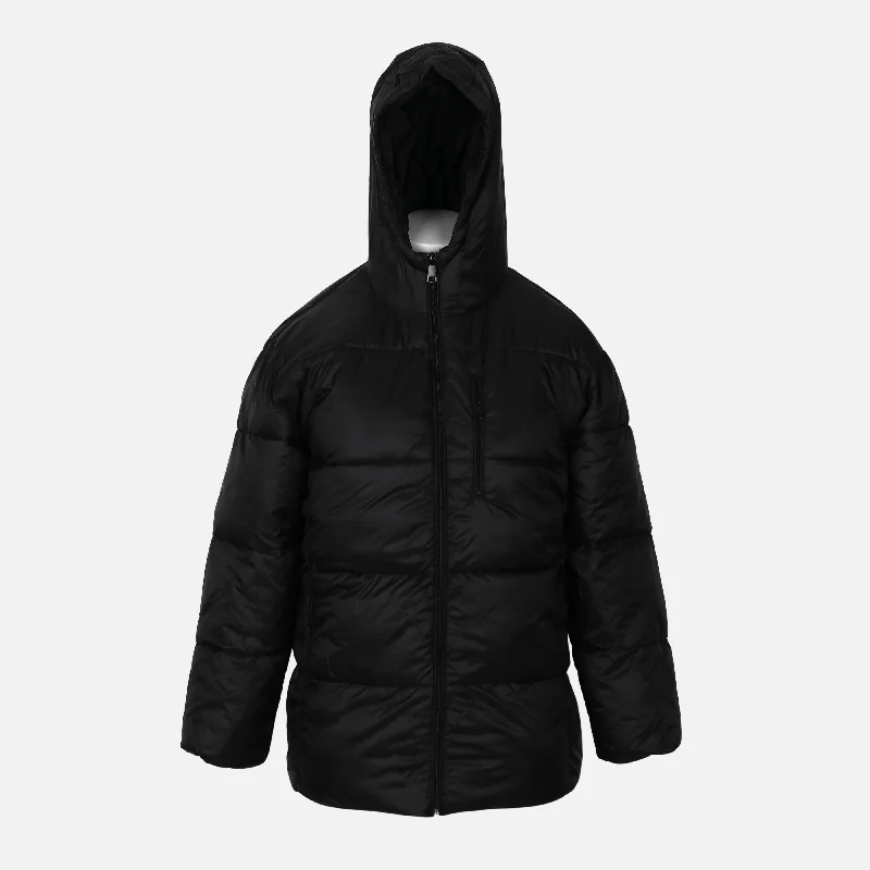 LADIES PUFFER JACKET WITH HOOD Satin Jacket Silk Jacket Chiffon Jacket