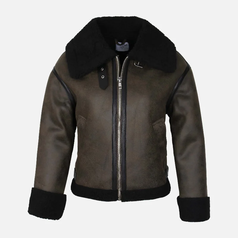 LADIES SUEDE JACKET Anorak Shell Jacket Lightweight Jacket