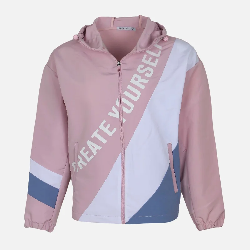 LADIES WOVEN JACKET Anorak Shell Jacket Lightweight Jacket