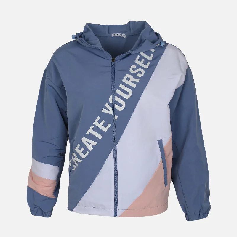 LADIES WOVEN JACKET Nylon Fabric Polyester Fabric Spandex Fabric