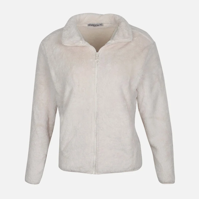 LADIES SHERPA FLEECE JACKET Denim Jacket Leather Jacket Suede Jacket