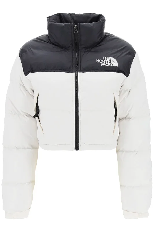 THE NORTH FACE 'nuptse' cropped down jacket Lace Jacket Ribbed Jacket Sequined Jacket THE NORTH FACE 'nuptse' cropped down jacket Lace Jacket Ribbed Jacket Sequined Jacket