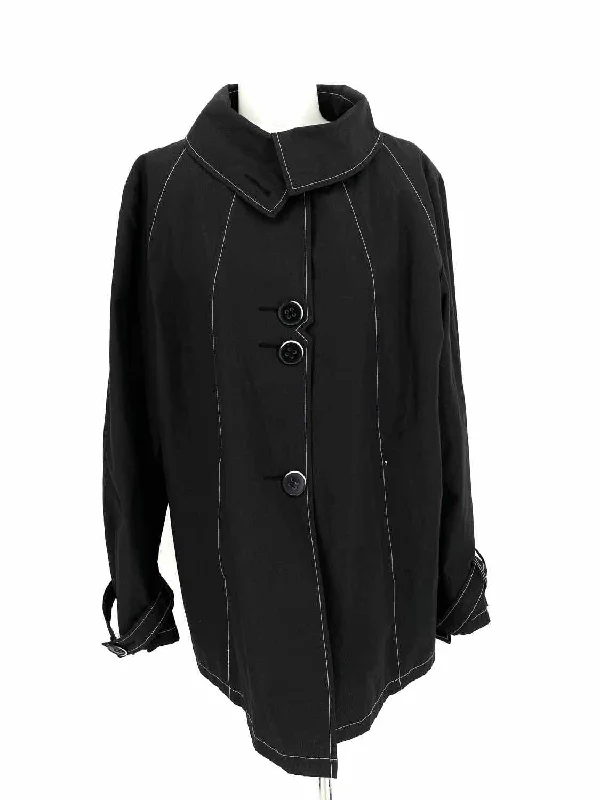 Pendleton Women's Black Button Up Cotton Blend Stitched Size L Jacket Quilted Jacket Puffer Jacket Insulated Jacket Pendleton Women's Black Button Up Cotton Blend Stitched Size L Jacket Quilted Jacket Puffer Jacket Insulated Jacket
