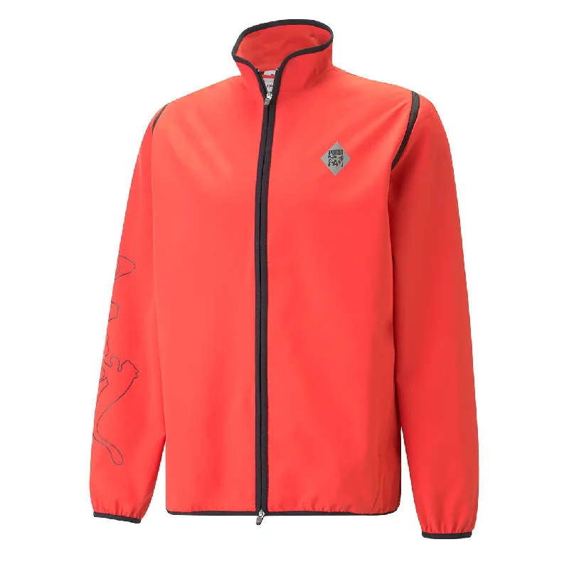 Puma x P.A.M Womens Zip-Off Jacket Hibiscus