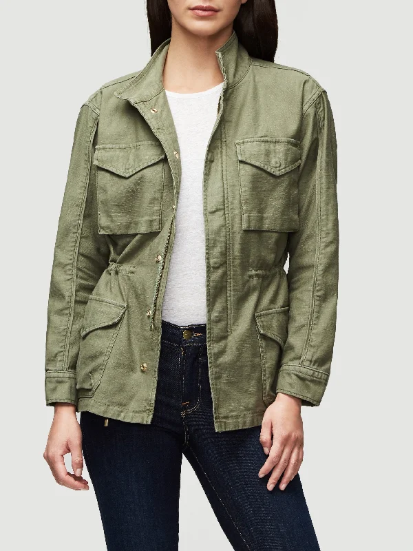 Service Jacket -- Military One-Shoulder Jacket Off-the-Shoulder Jacket Asymmetrical Jacket Service Jacket -- Military One-Shoulder Jacket Off-the-Shoulder Jacket Asymmetrical Jacket