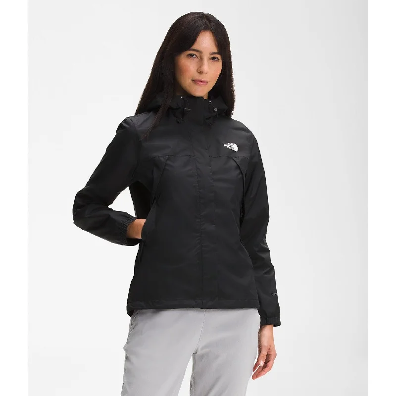 The North Face Women's Antora Jacket in TNF Black Anorak Shell Jacket Lightweight Jacket The North Face Women's Antora Jacket in TNF Black Anorak Shell Jacket Lightweight Jacket