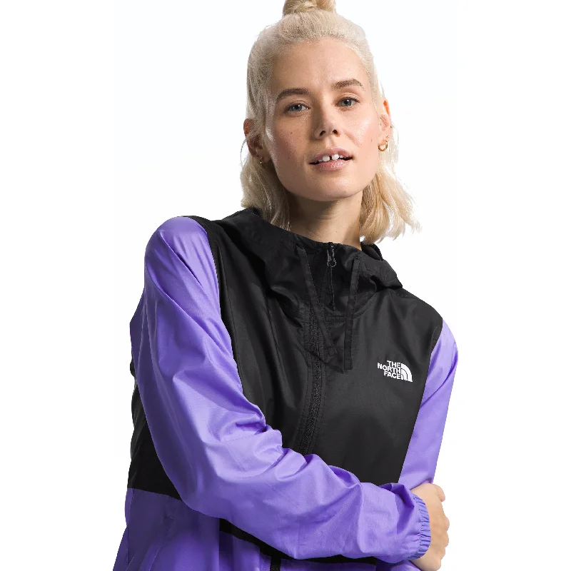 The North Face Women's Cyclone Jacket 3 in Optic Violet TNF Black Satin Jacket Silk Jacket Chiffon Jacket The North Face Women's Cyclone Jacket 3 in Optic Violet TNF Black Satin Jacket Silk Jacket Chiffon Jacket