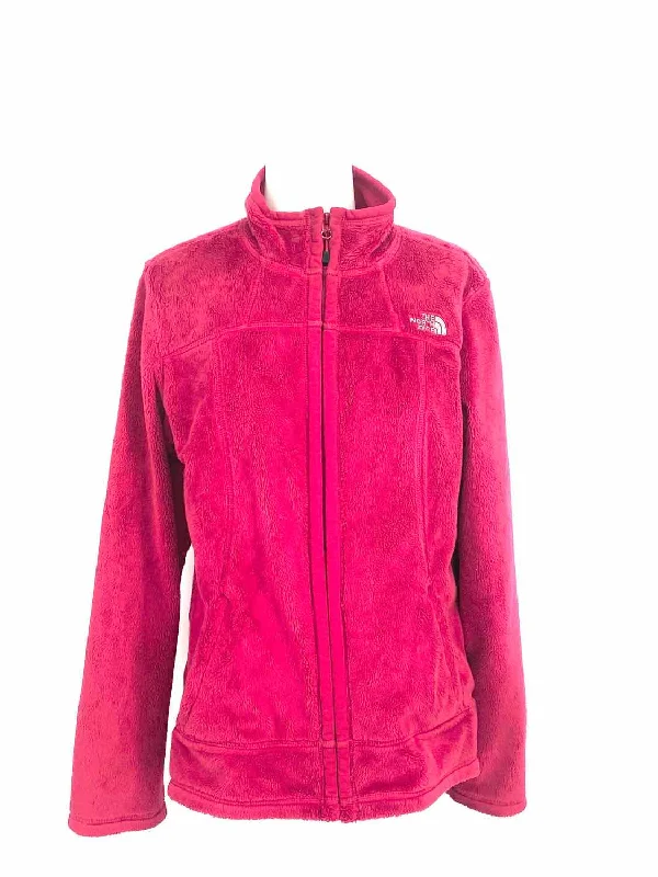 The North Face Women's Hot Pink Zip Fuzzy Size M Jacket Elasticated Jacket Padded Jacket Insulated Jacket The North Face Women's Hot Pink Zip Fuzzy Size M Jacket Elasticated Jacket Padded Jacket Insulated Jacket