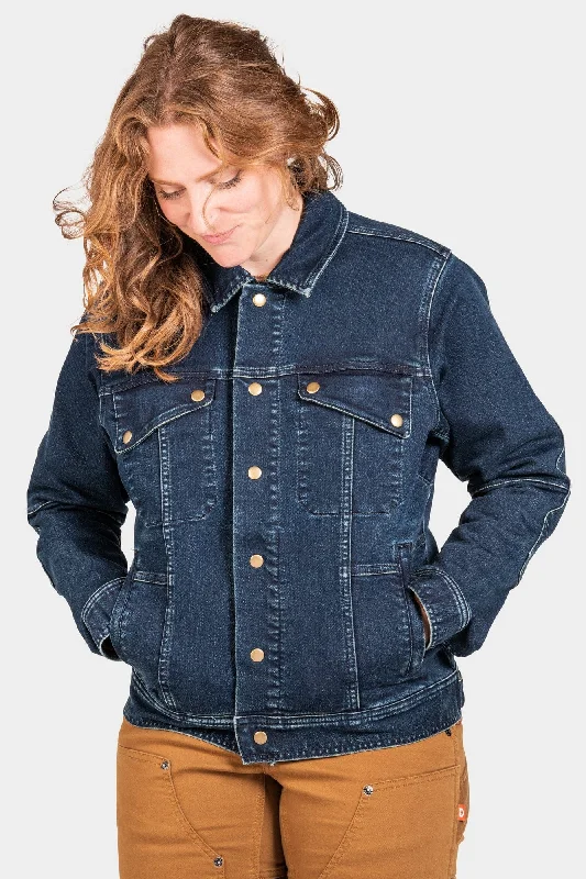 Thermal Trucker Jacket Fleece Fabric Down Fabric Feather Fabric