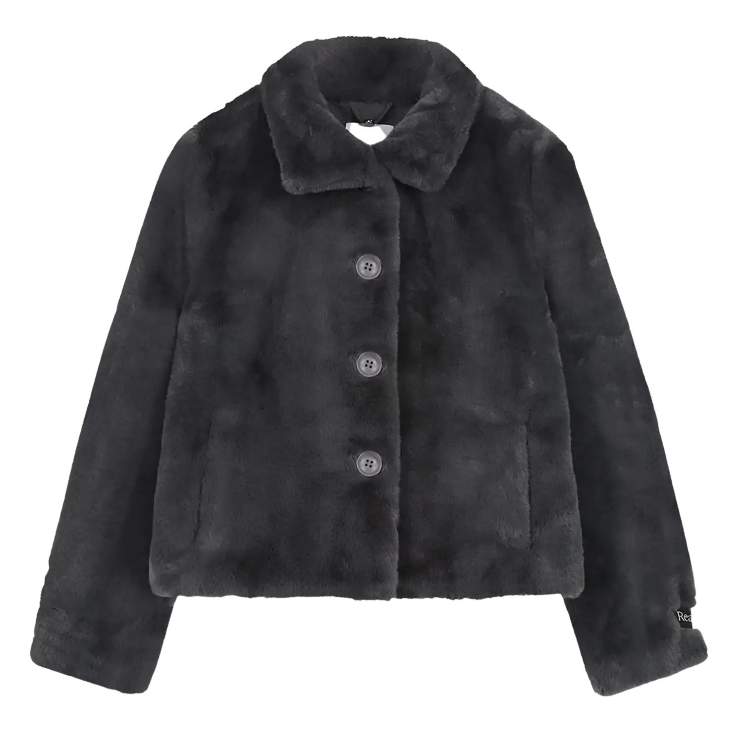 Rino & Pelle Vie Single Breasted Faux Fur Jacket