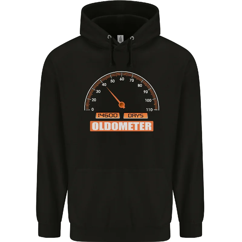 40th Birthday 40 Year Old Ageometer Funny Mens 80% Cotton Hoodie Hoodie with Pocket Utility Practical 40th Birthday 40 Year Old Ageometer Funny Mens 80% Cotton Hoodie Hoodie with Pocket Utility Practical