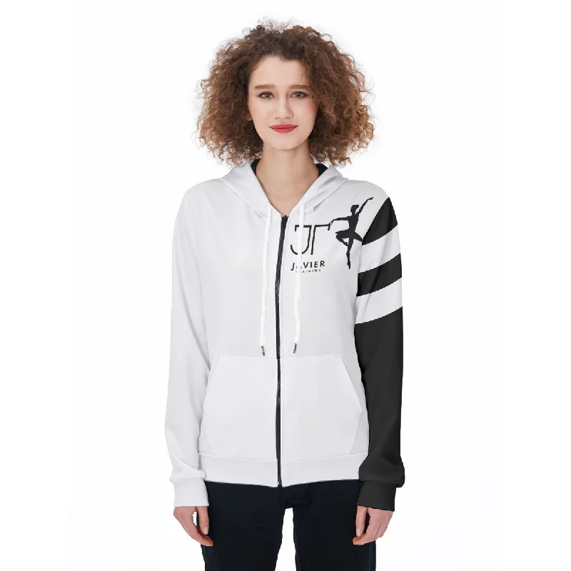 All-Over Print Women's Zip Up Hoodie