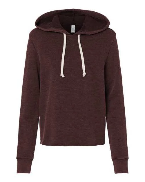 Alternative 8628 Womens Day Off Mineral Wash French Terry Hooded Sweatshirt - Wine New Hoodie with Button Classic Timeless Alternative 8628 Womens Day Off Mineral Wash French Terry Hooded Sweatshirt - Wine New Hoodie with Button Classic Timeless