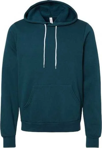 Bella + Canvas 3719 Unisex Sponge Fleece Hoodie - Atlantic