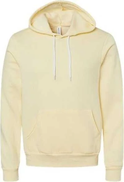 Bella + Canvas 3719 Unisex Sponge Fleece Hoodie - French Vanilla