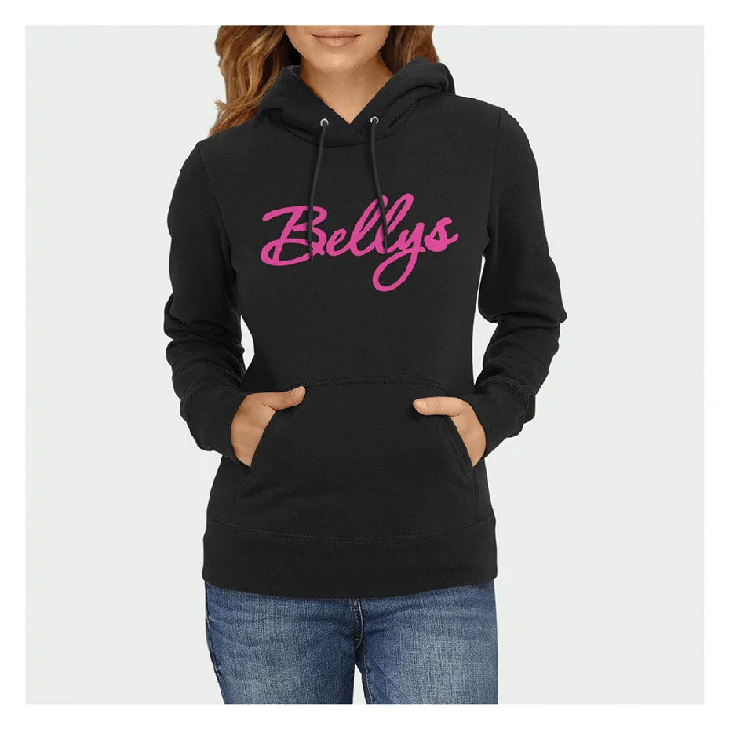 Bellys Hoodie Pink Hoodie with Strings Custom Fit Adjustable