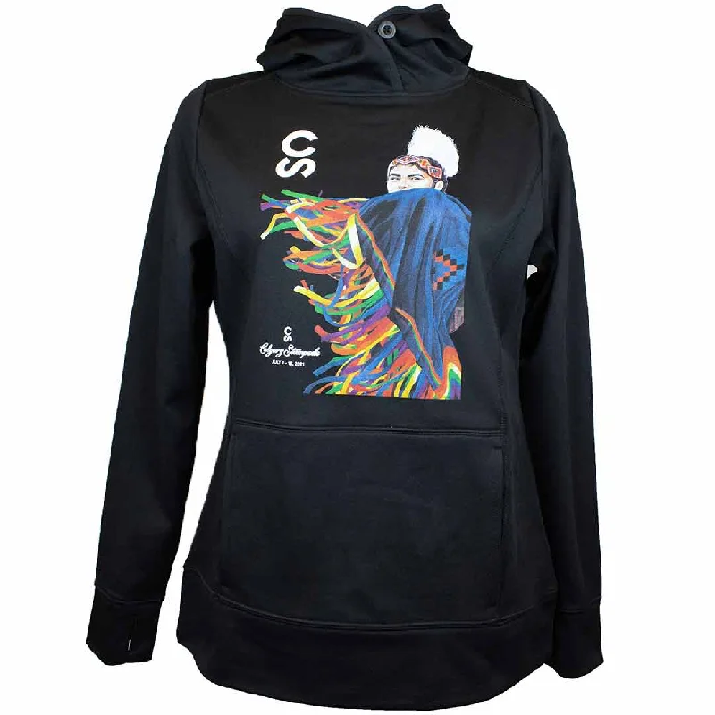Calgary Stampede Women's Poster Hoodie Hoodie with Double Zipper Versatile Adjustable Calgary Stampede Women's Poster Hoodie Hoodie with Double Zipper Versatile Adjustable