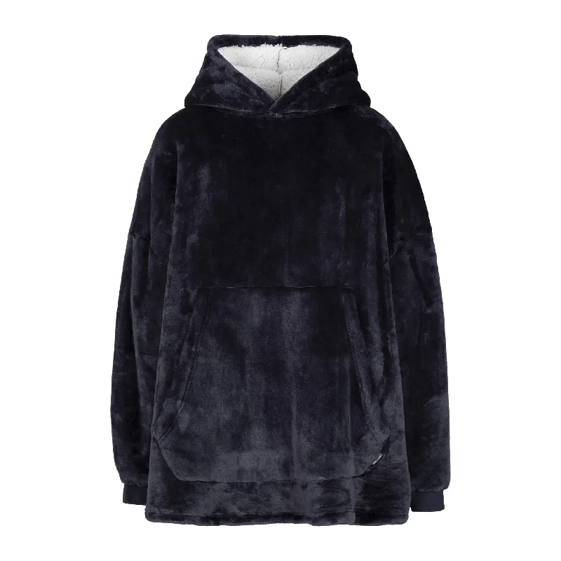 Cosiness Adults Oversized Blanket Hoodie in Navy