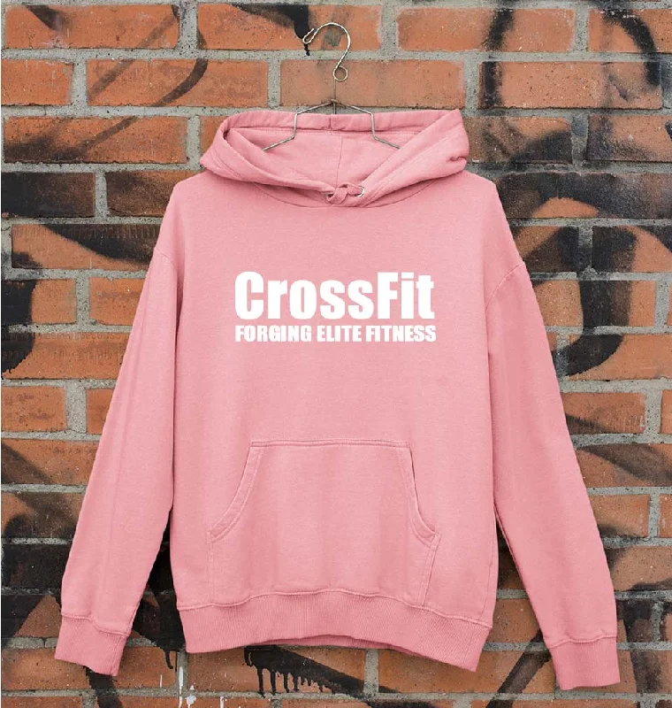 CrossFit Unisex Hoodie for Men/Women Hoodie with Hem Fringe Bohemian Relaxed