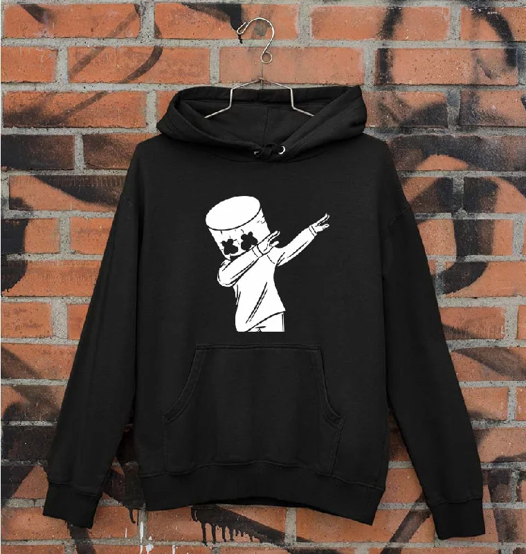 Dab Marshmello Unisex Hoodie for Men/Women Hoodie with Slim Fit Tailored Modern