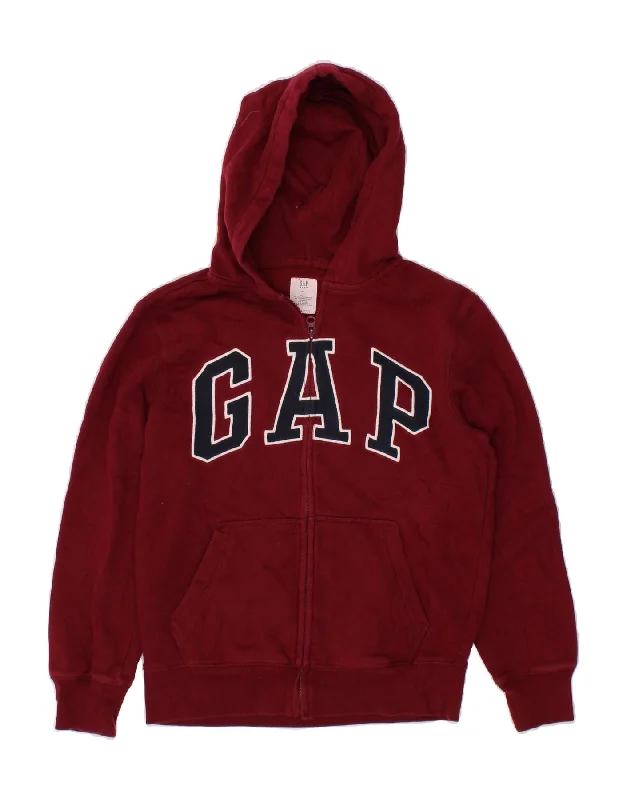 GAP Boys Graphic Zip Hoodie Sweater 14-15 Years XL Burgundy Cotton Hoodie with V-Neck Classic Versatile GAP Boys Graphic Zip Hoodie Sweater 14-15 Years XL Burgundy Cotton Hoodie with V-Neck Classic Versatile