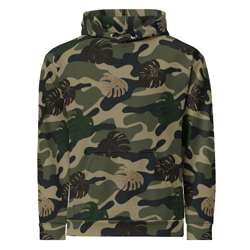 Island Ops - Hawaiian Hoodie Hoodie with Pattern Geometric Abstract