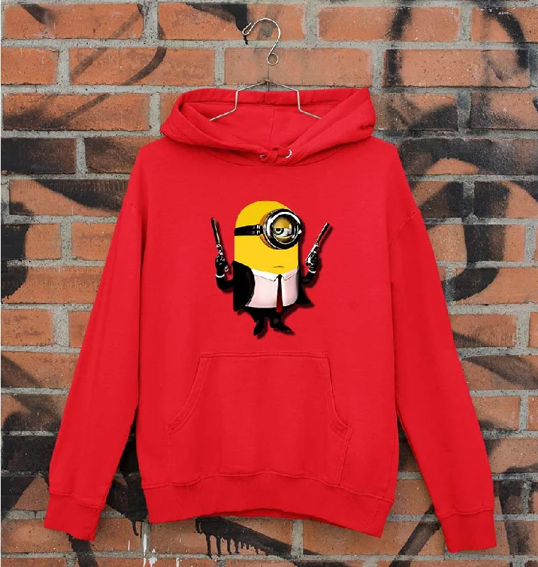 Minion Unisex Hoodie for Men/Women Zip Hoodie Drawstring Kangaroo Pocket