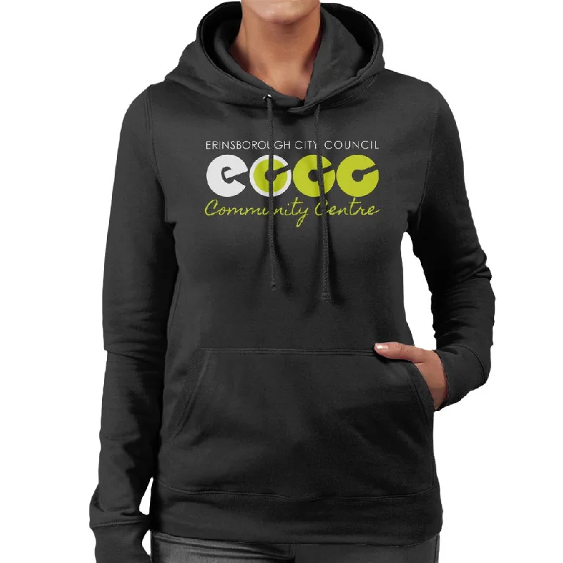 Neighbours Erinsborough City Council Community Centre Women's Hooded Sweatshirt Hoodie with Hem Detail Decorative Unique Neighbours Erinsborough City Council Community Centre Women's Hooded Sweatshirt Hoodie with Hem Detail Decorative Unique