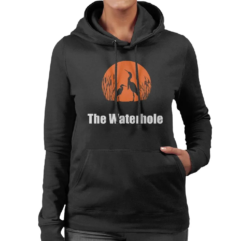 Neighbours The Waterhole Women's Hooded Sweatshirt Hoodie with Puffed Sleeves Voluminous Trendy Neighbours The Waterhole Women's Hooded Sweatshirt Hoodie with Puffed Sleeves Voluminous Trendy