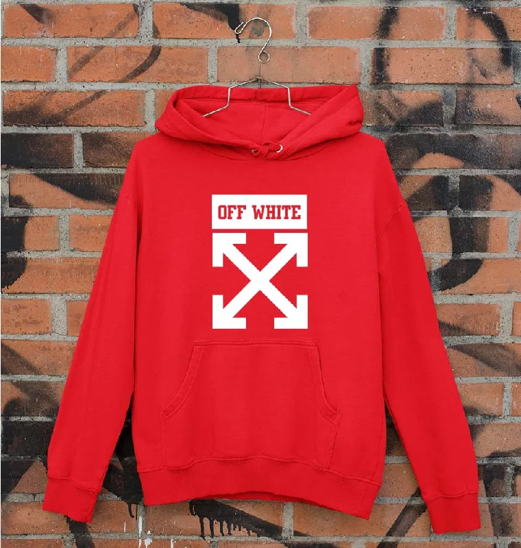 Off White Unisex Hoodie for Men/Women