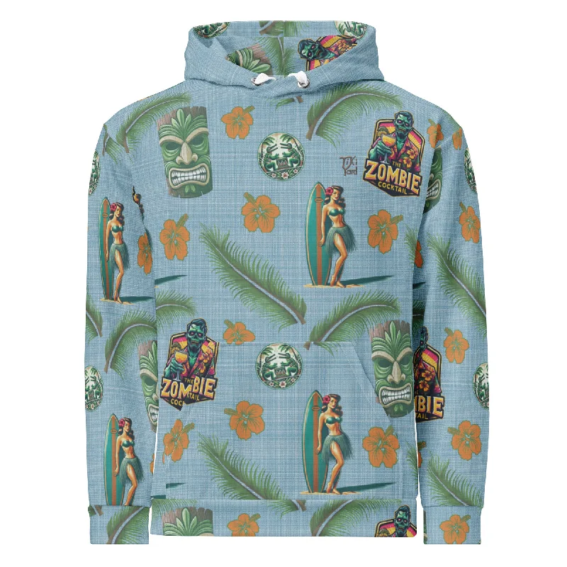 Tiki Style - Hawaiian Hoodie