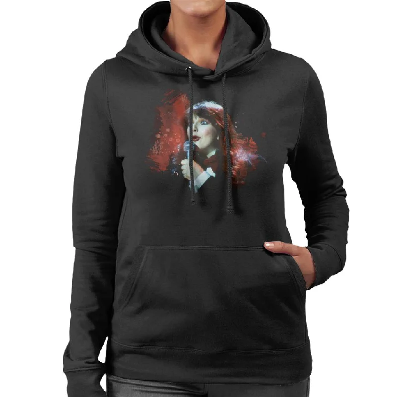 TV Times Kate Bush Live 1978 Women's Hooded Sweatshirt