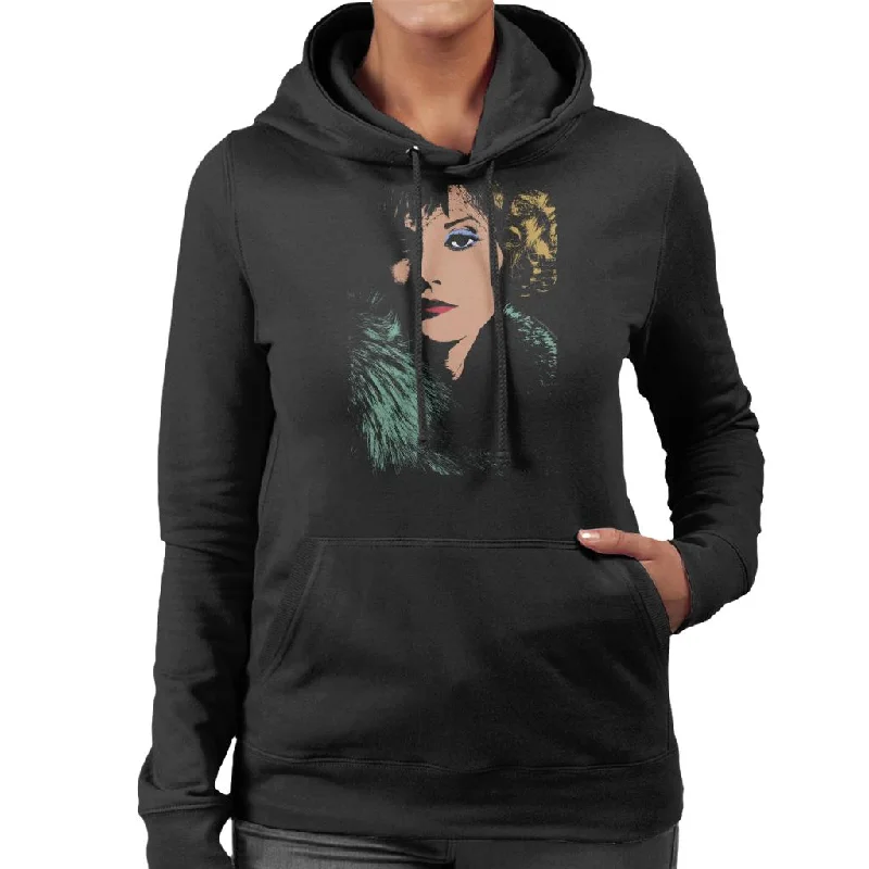 TV Times Singer And Model Sandy Shaw Women's Hooded Sweatshirt Hoodie with V-Neck Classic Versatile TV Times Singer And Model Sandy Shaw Women's Hooded Sweatshirt Hoodie with V-Neck Classic Versatile