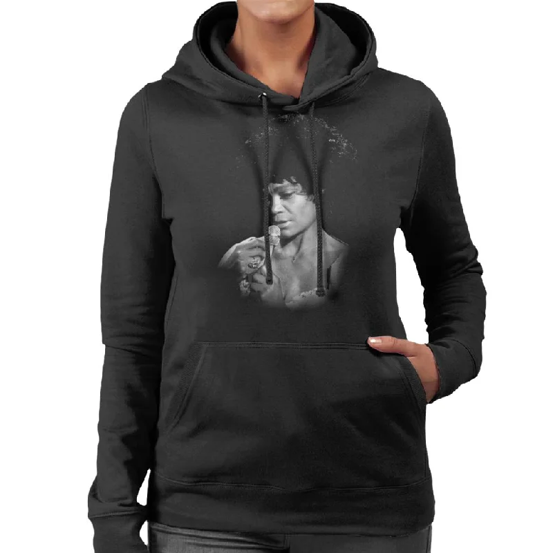 TV Times Singer Eartha Kitt 1973 Women's Hooded Sweatshirt