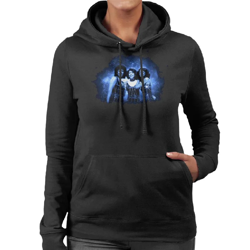 TV Times The Three Degrees Pop Group Women's Hooded Sweatshirt