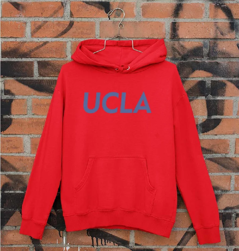 UCLA Unisex Hoodie for Men/Women Hoodie with Mock Neck Collared Structured