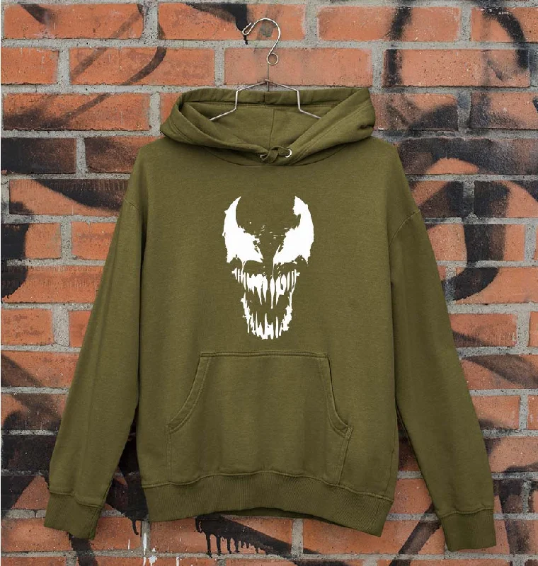 Venom Unisex Hoodie for Men/Women Hoodie with Metallic Shiny Futuristic