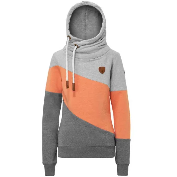 Wanakome Women's Selene Hoodie Hoodie with Distressed Vintage Worn