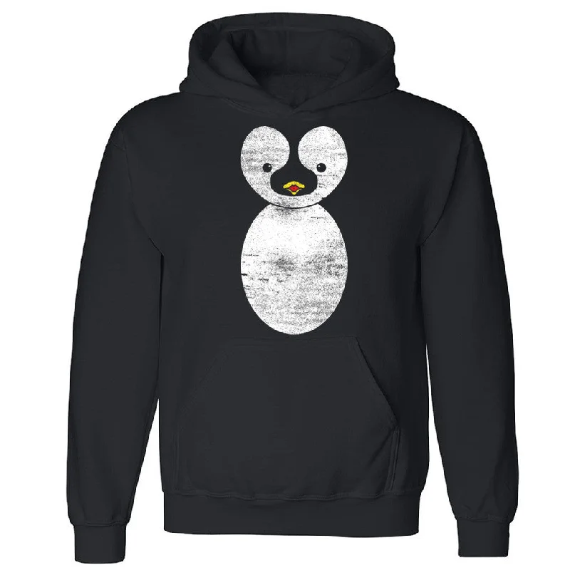 Zexpa Apparelâ„¢ Cute Penguin Unisex Hoodie Whole Garment Print Funny Animal Hooded Sweatshirt