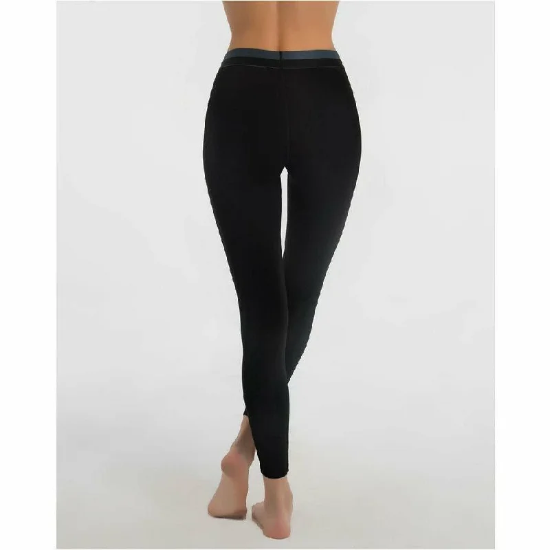 Active Branded Leggings-Black Comfortable Sports Performance Tights