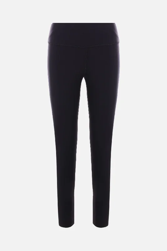 Activewear stretch jersey leggings